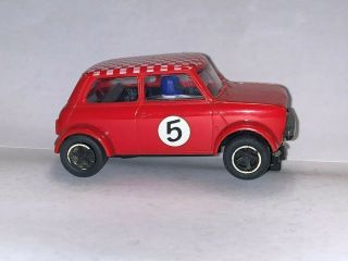 Scalextric C122 Mini Cooper Red No 5 Unboxed