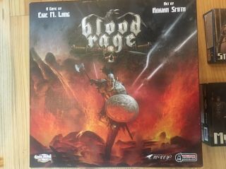 Blood Rage Board Game Base Game - Vikings,  Guillotine Games,  Figurines,  Cmon