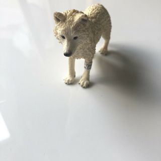 Schleich 14742 - ARCTIC WOLF Static Animal Models Plastic Toys 26 88 61mm 3