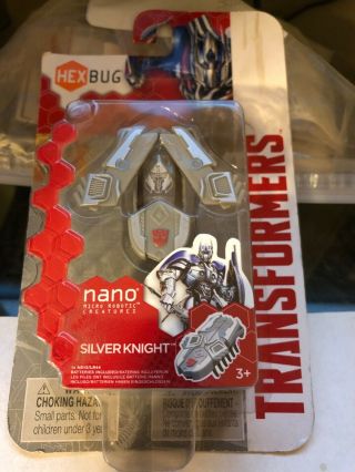 Hexbug Nano Silver Knight Transformers Hex Bug 2014