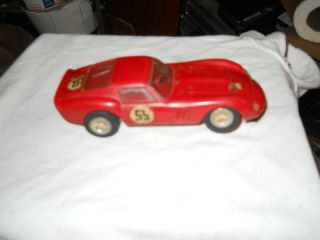 Vintage Revell Ferrari 250 Slot Car With Motor 1/32 1964 Parts Or Restore 2