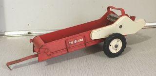 Vintage Tru Scale Manure Spreader For A Tractor 1/16 Metal Many