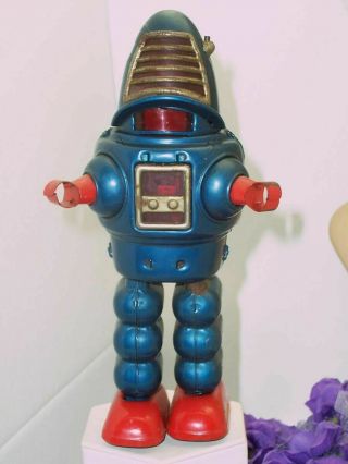 Robby The Robot Lost In Space Marked Japan Space Robot Tin Litho Toy