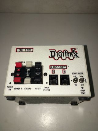 Digitrax Db100 5 Amp Dcc Booster With Auto Reversing