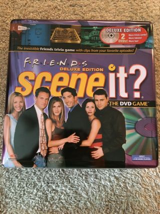 Friends Scene It? Deluxe Edition Dvd Game Collector 