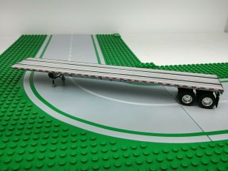 Dcp Wilson Trailer Flatbed Silver 1:64 Semi Promotions 00913