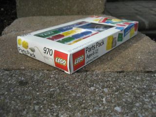 Vintage 1980 Lego Lighting Bricks Set 970.  w/ Box and Instructions 2