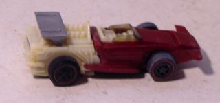 (c) 1970 Mattel Inc Hot Wheels Redline Sizzlers March Formula 1 Red