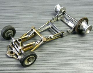 Slot Car Cox/brass Hybrid Custom Chassis Project Vintage 1/24 Scale