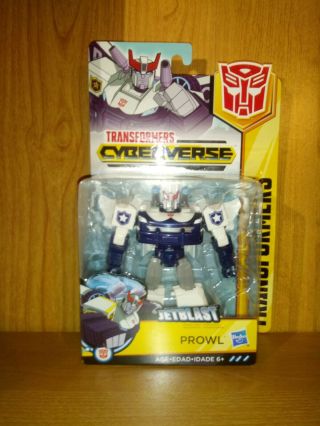 Transformers Cyberverse Prowl Warrior Action Figure