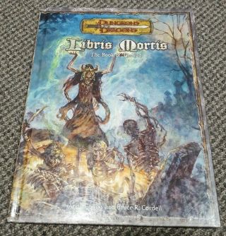 Libris Mortis The Book Of Undead - Dungeons & Dragons 3rd Edition / 3.  5 Wotc