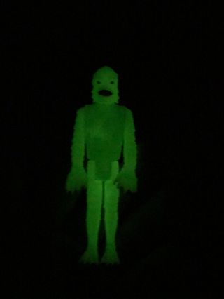 Vintage 1980 Remco Creature From The Black Lagoon Universal Monsters Glow Action