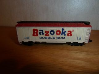 N Scale Bazooka Bubble Gum Freight Box Car ( (see Photo 