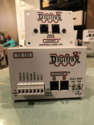 Digitrax Db150 Command Station/booster Plus Universal Panel Up5