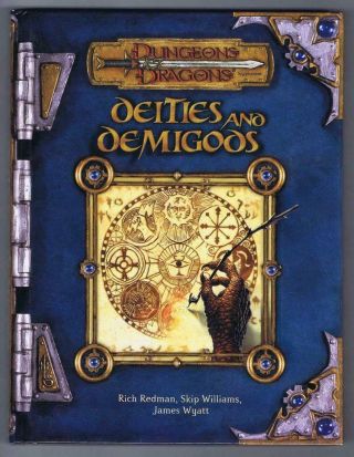 Deities And Demigods (dungeons Dragons 3.  0 D&d Sourcebook 2002 D20 Wotc)