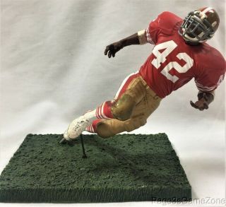 Nfl Mcfarlane Toys Ronnie Lott San Francisco 49ers Action Figure With Stand
