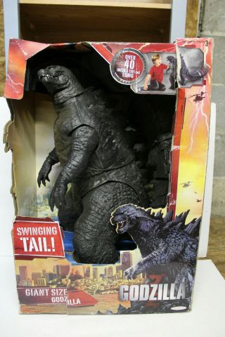 Jakks Pacific Giant Size Godzilla Figure 24 " Tall 40 " 2014