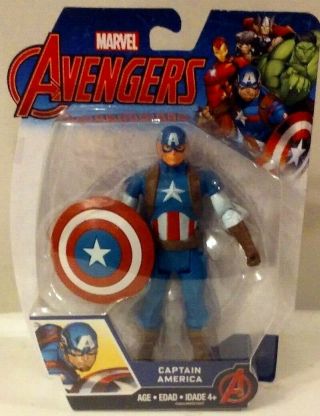 Marvel Avengers Captain America 6 Inch Action Figure Mosc