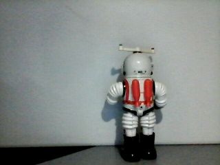 Colonel Hap Hazard 1968 Louis Marx & Co Tin Robot NASA with spinning top 3