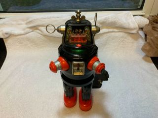 1950s Nomura Robby The Robot Tin Mechanized Battery Operated Toy Japan