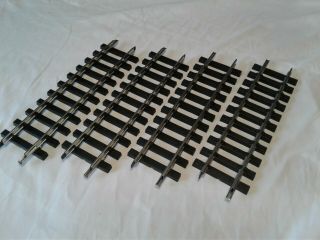 4 Piece Bachmann G Scale Straight Track In Great Condtion