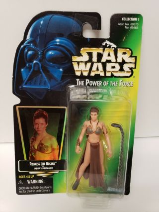 Kenner Star Wars Power Of The Force Princess Leia Organa As Jabba Hutt Prisoner