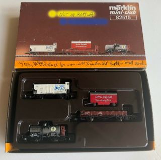 Marklin Z Scale Mini - Club 82515 3 - Freight Car Set