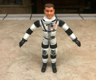 Vintage 1966 Mattel Major Matt Mason Astronaut Figure White - No Broken Wires