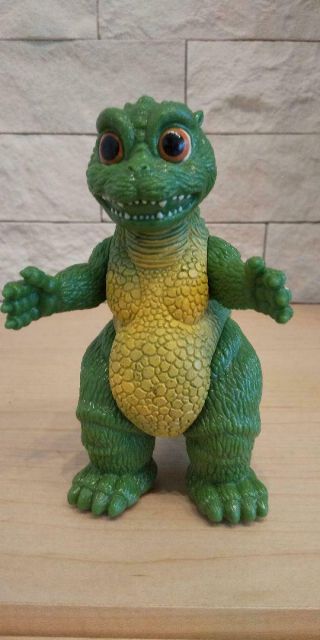 Little Godzilla Monster Kaiju Sofubi Vinyl Figure Toho 1994 Bandai Japan