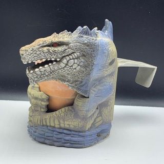Godzilla Flower Pot Holder Window Box Figure Dinosaur Terra Cotta Jurassic Park