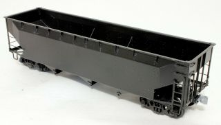 US Hobbies 3 - bay Hopper - Undecorated - O Scale 2 - rail BRASS 3
