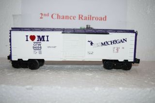 O Scale Trains Lionel I Love Michigan Box Car 9486 2
