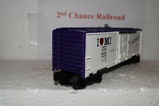 O Scale Trains Lionel I Love Michigan Box Car 9486 3