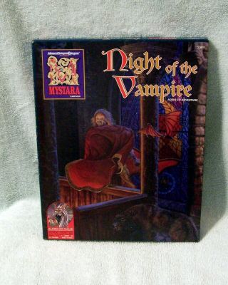 Night Of The Vampire Audio Cd Adventure Mystra 2509 Advanced Dungeons & Dragons