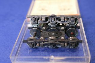 Set Of Two 6 Wheel Passenger Car Trucks - Ho Scale Detail Part - Central Valley