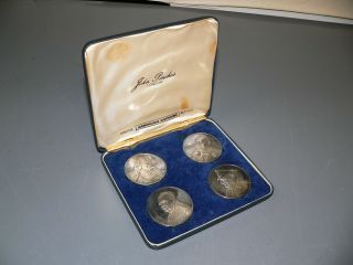Winston Churchill Ltd.  Special Edition Sterling Silver Coin Set By John Pinches