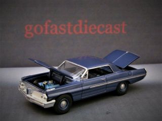 1962 62 Wide - Track Pontiac Catalina 1/64 Limited Ed.  Collectible Diorama Model