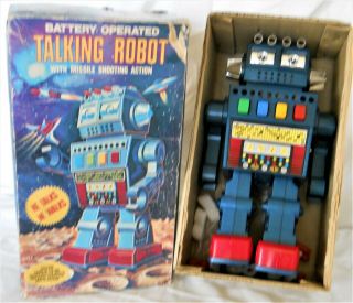 Vintage Talking Walking Robot 12 