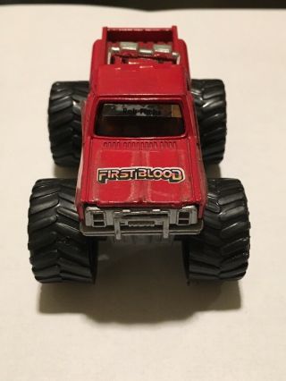 1990 Racing Champions Monster Truck First Blood Rob Fuchs 2
