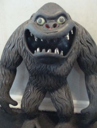 Vintage 1960s " Gigantor " Gorilla Monster Rubber Jiggler Figure From Hong Kong