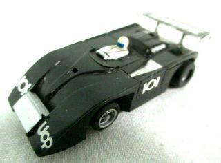 Aurora Afx 1768 Black White Shadow Can - Am 101 Slot Car Ho Scale Model Racing Toy