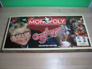 2007 A Christmas Story Monopoly Board Game Collectors Edition - Missing 1 Token
