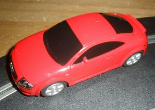 Scalextric Vintage Red Audi Tt Touring / Rally Car And Quick 2