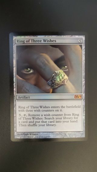 M14 Ring Of Three Wishes (foil) (nm) Mtg Magic