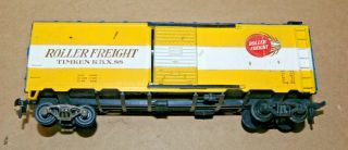 Ho Scale Gauge Model Railroad Train Box Car Timken Roller Freight Rbx 88