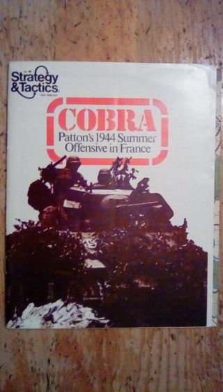 Spi - Strategy & Tactics 65 - Cobra - Unpunched - S&t