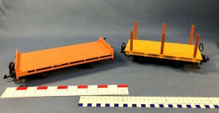 L.  G.  & B.  Flat Cars (94469) G Scale Lehmann Freight Cars Lgb