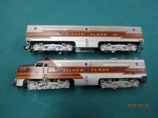 American Flyer S Ga 481/478 Silver Flash A&b Unit Diesel Set