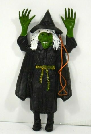 1975 Ben Cooper Halloween Wicked Witch Figure Hong Kong Vintage Jiggler Rubber