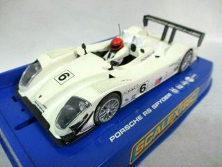 Scalextric C2906 Porsche Rs Spyder Engineering No 6 Slot Car Front & Rear Lights